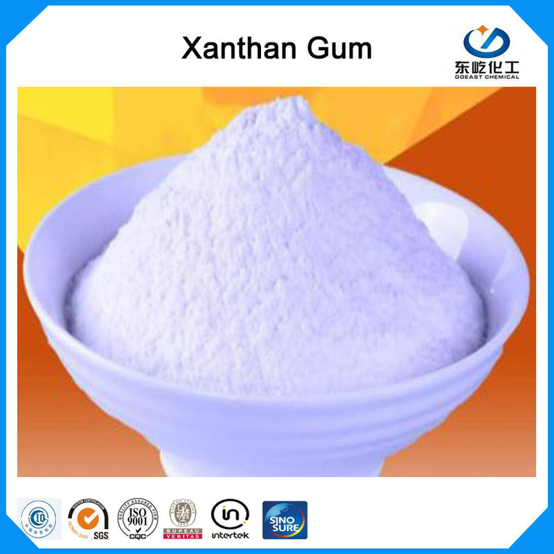 Ngô Tinh bột Nguyên liệu Xanthan Gum Polyme Thực phẩm Lớp C35H49O29 Chứng nhận ISO